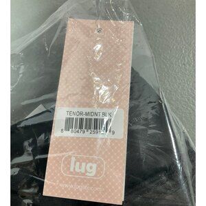 Lug Tenor Black Medium Tote Bag - Unisex 2-Piece Set with Warranty